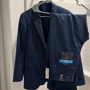 Stafford Navy Blue Suit Jacket